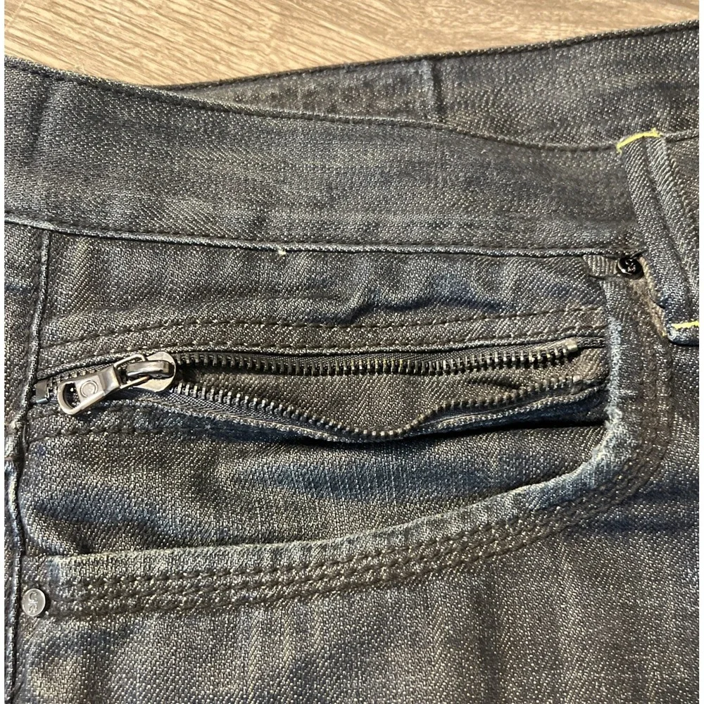 Coogi Dark Wash Wide Leg Y2K Baggy Skater  Jeans, JNCO Style, Size 44x35 (46x35)